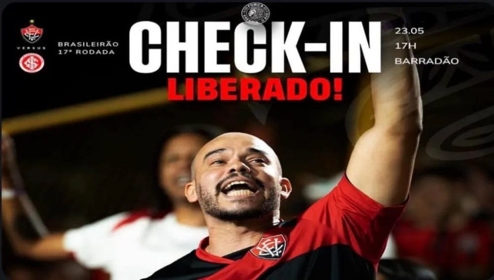  CLUBE LIBERA A VENDA DE INGRESSOS PARA QUARTA-FEIRA E CHECK-IN PARA O JOGO DE SÁBADO